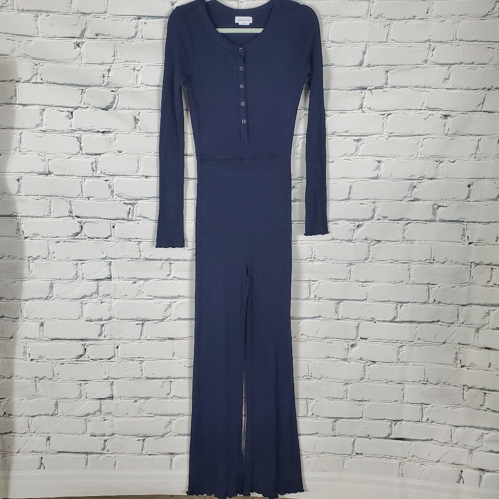 Lovers and Friends Sven Jumpsuit in Navy - Picture 2 of 8